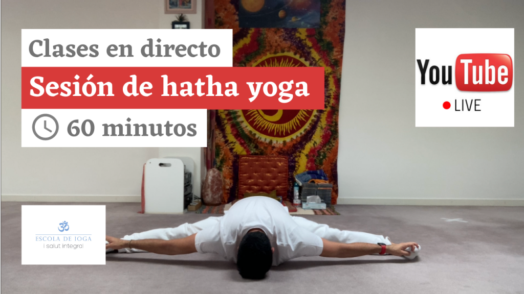 Hatha yoga. Miércoles 11 de noviembre de 18:20 a 19:20