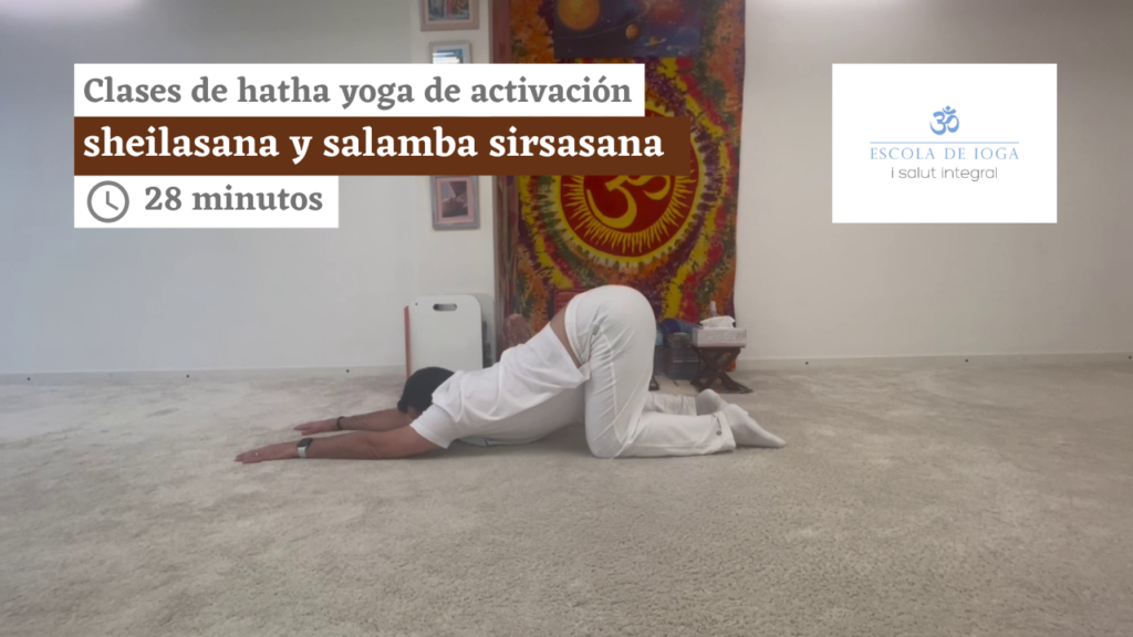 Hatha yoga de activación: sheilasana y salamba sirsasana