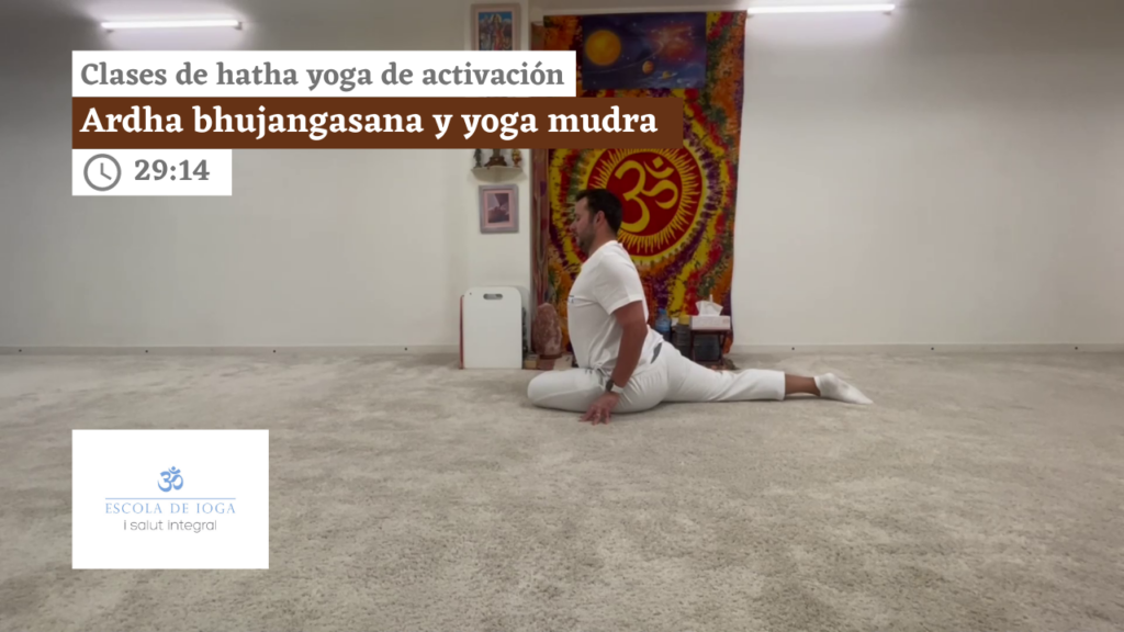 Hatha yoga de activación: ardha bhujangasana y yoga mudra
