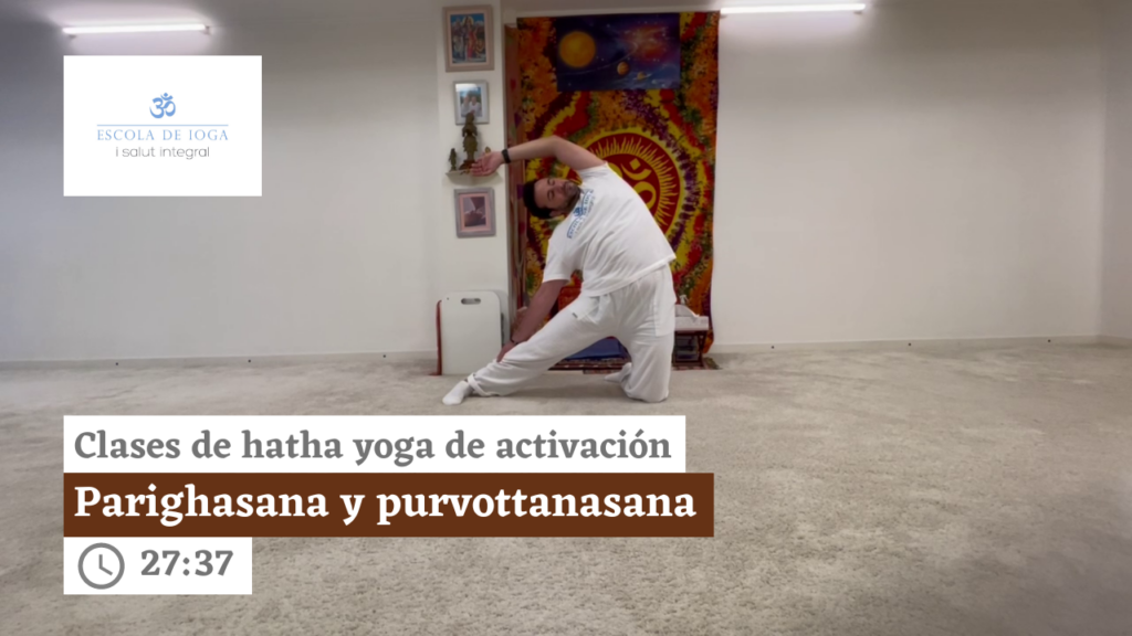 Hatha yoga de activación: parighasana y purvottanasana