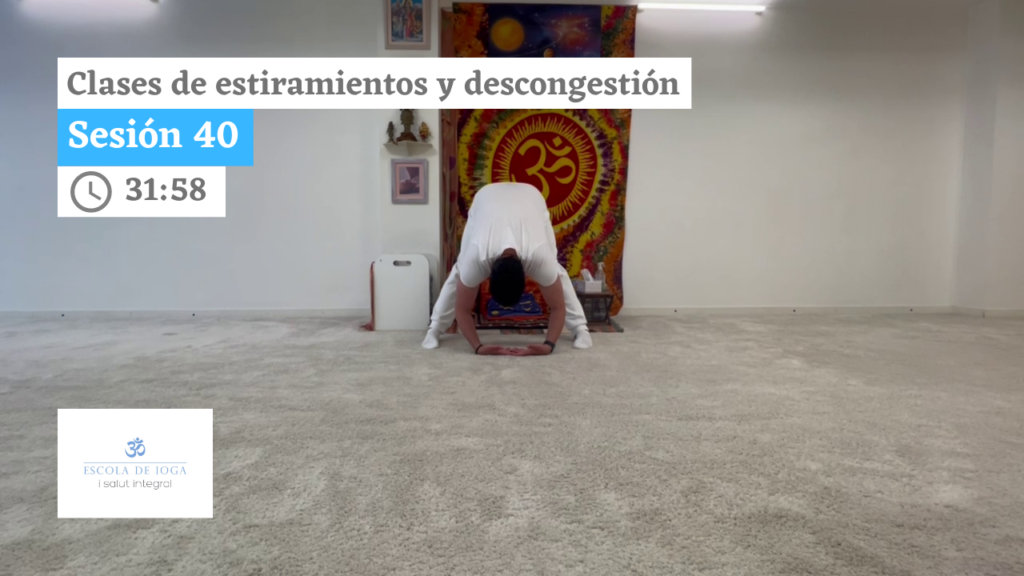 Estiramientos y descongestión: sesión 40