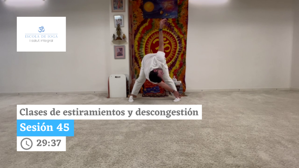 Estiramientos y descongestión: sesión 45