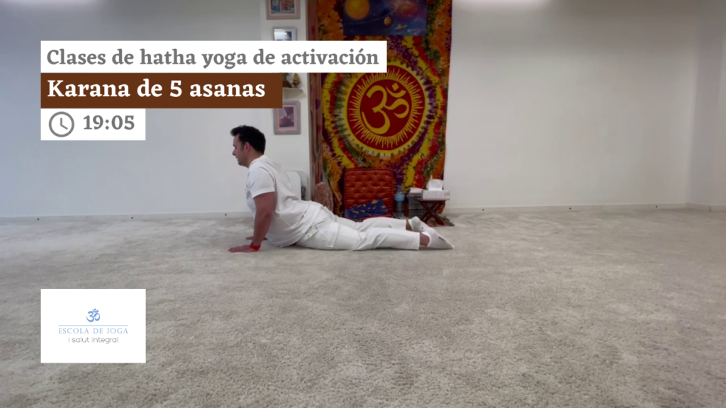 Hatha yoga de activación: karana de 5 asanas