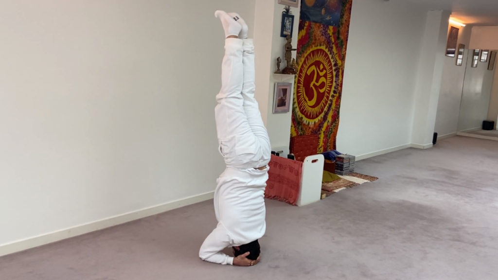 Sesión de hatha yoga de alta intensidad