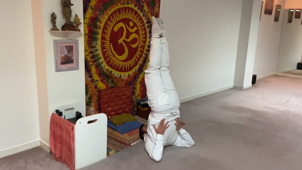 Sesión de hatha yoga: surya namaskar, kapalabhati pranayama, asanas y relajación
