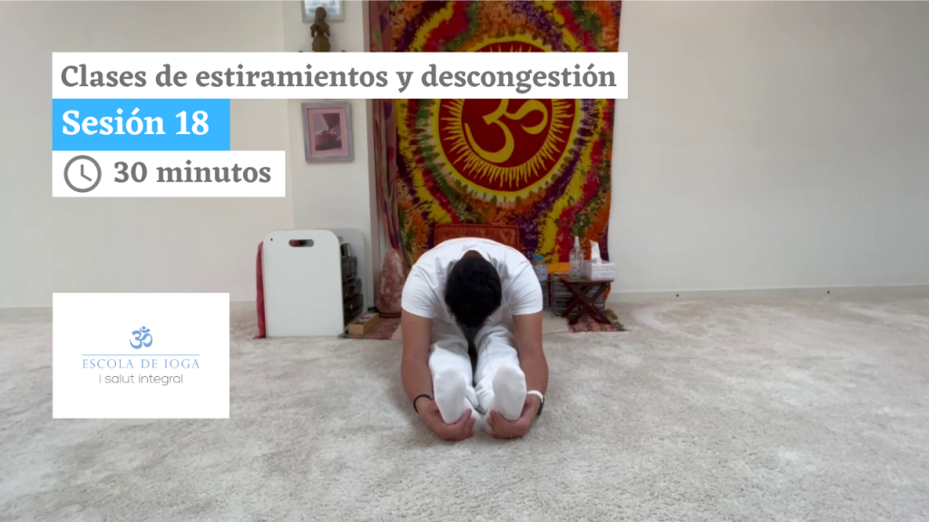 Estiramientos y descongestión: sesión 18